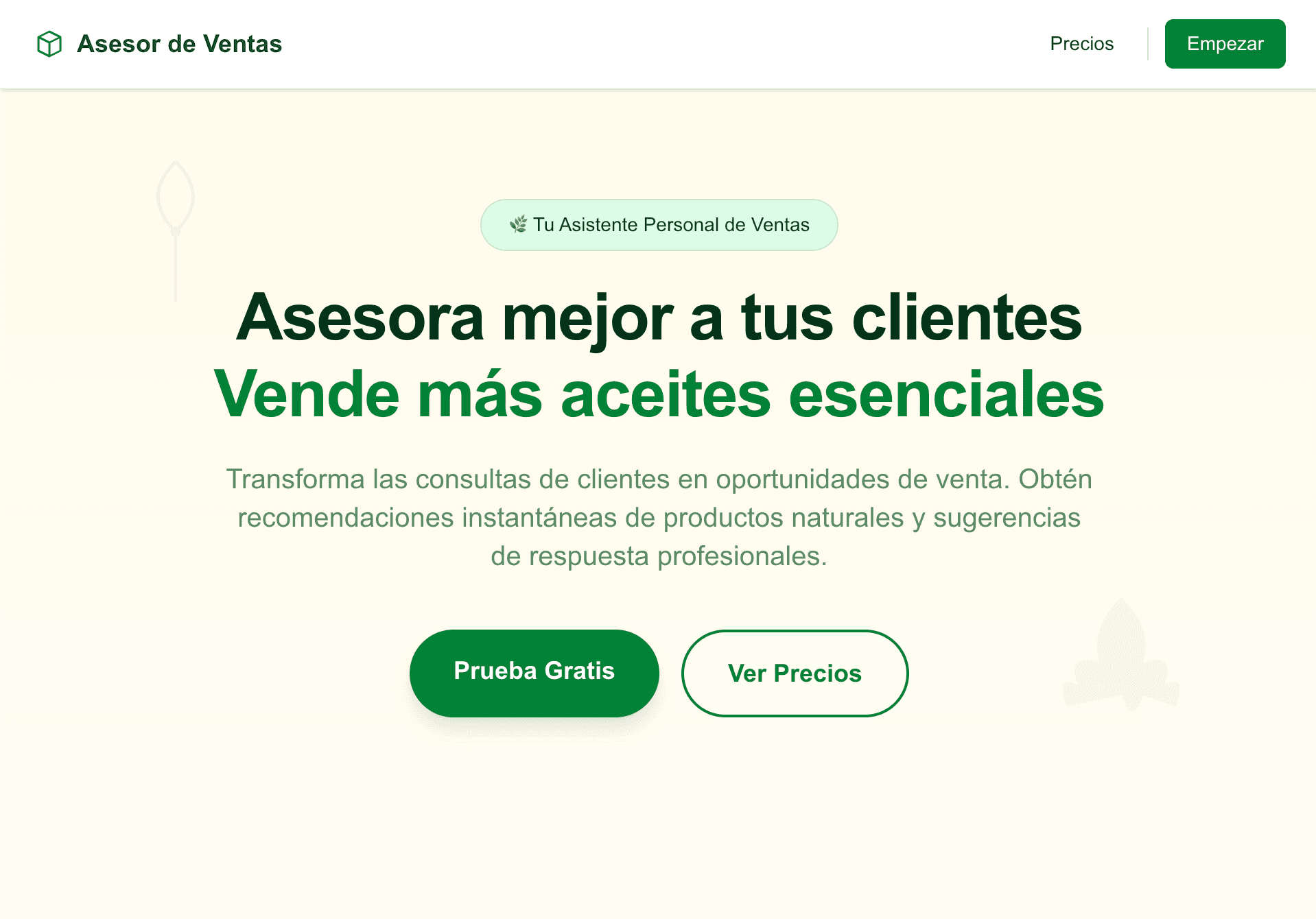 Asesor de Ventas portfolio preview