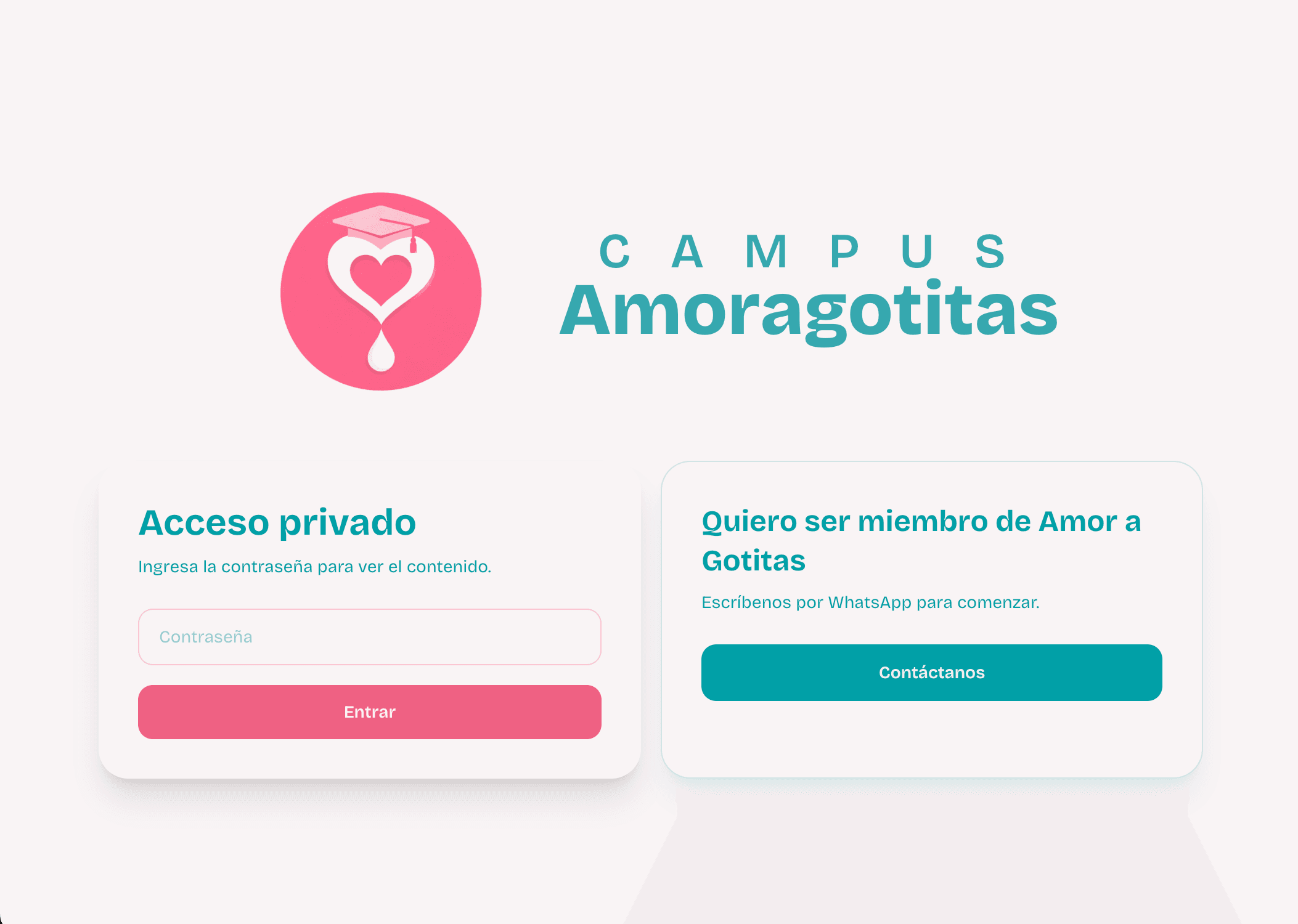 Amor a gotitas portfolio preview
